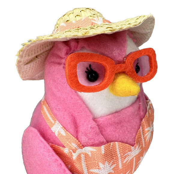 Target Spritz CORAL Featherly Friend Birds Summer Squad Collectable Decor NEW - Picture 4 of 5